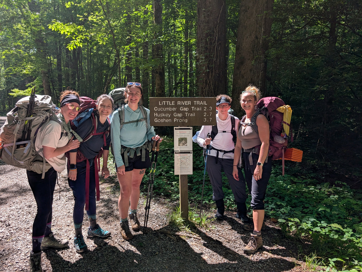 Women's Intro to Backpacking- Great Smoky Mountains National Park